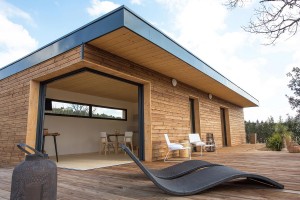 Lodge Nature - Terrasse - Domaine Méjan - Paradou