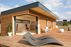 Lodge design - Terrasse - Domaine Méjan - Paradou